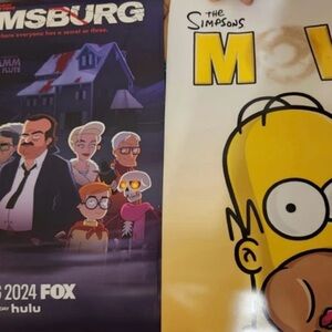 Simpsons Movie Poster plus Bonus Grmsburg